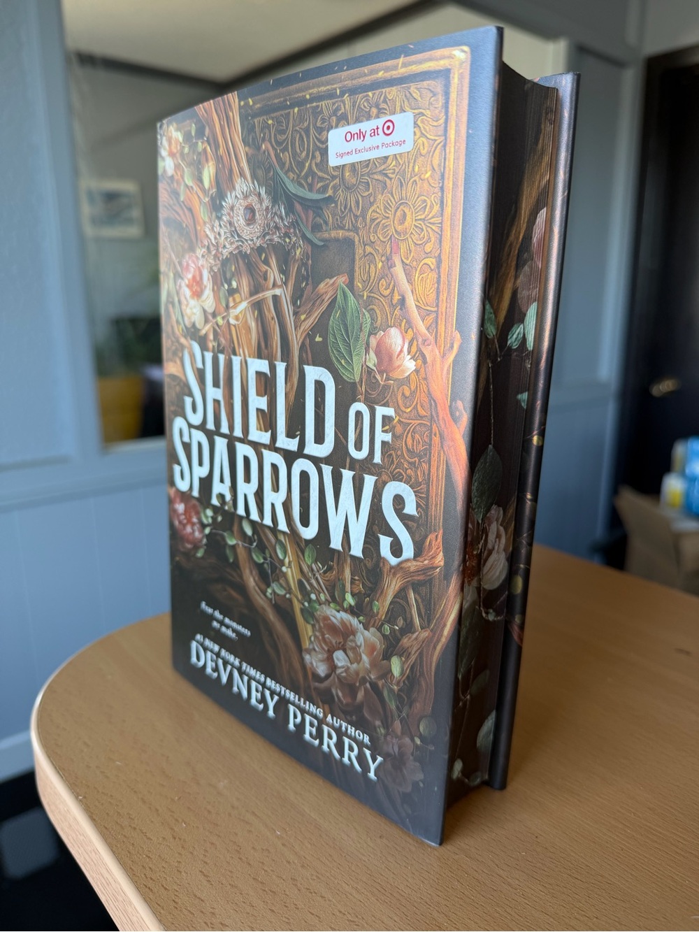 Shield of Sparrows Hardcover Books with Sprayed Edges SIGNED EDITION